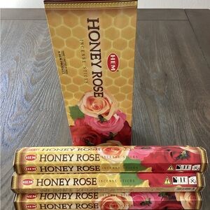 Hem Honey Rose Incense Sticks Box
